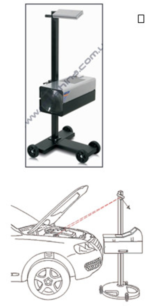 Прибор для диагностики регулировки света фар