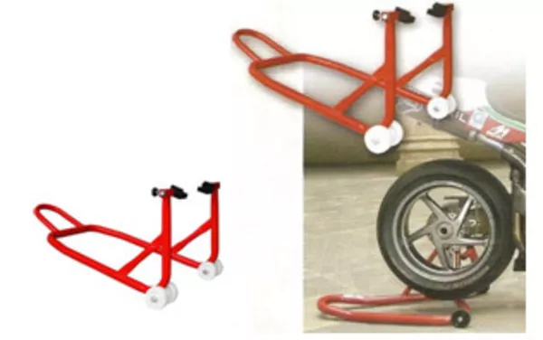 Подкаты для вывешивания заднего колеса мотоцикла