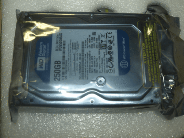 НЖМД WD 3.5 SATAII 250GB 7200rpm 8Mb Cache Caviar Blue (WD2500AAJS)