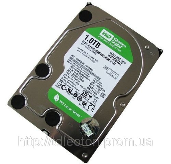 Жесткий диск Western Digital Caviar Green 1TB 32MB WD10EADX 3, 5 SATA I